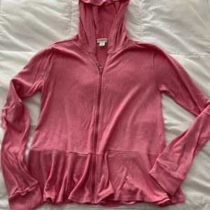 Crewcuts zip up hoodie, size 14. EUC
